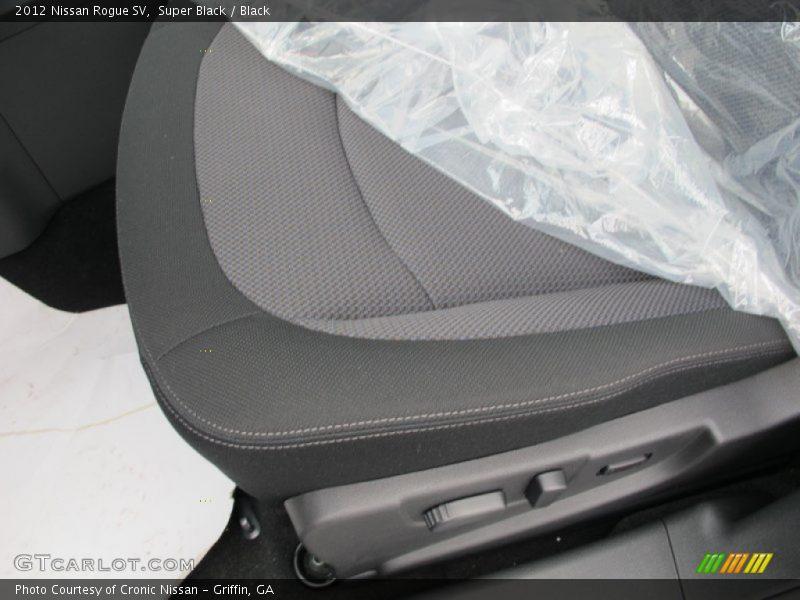 Super Black / Black 2012 Nissan Rogue SV