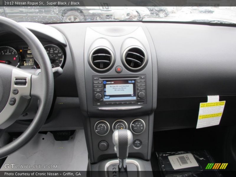 Super Black / Black 2012 Nissan Rogue SV