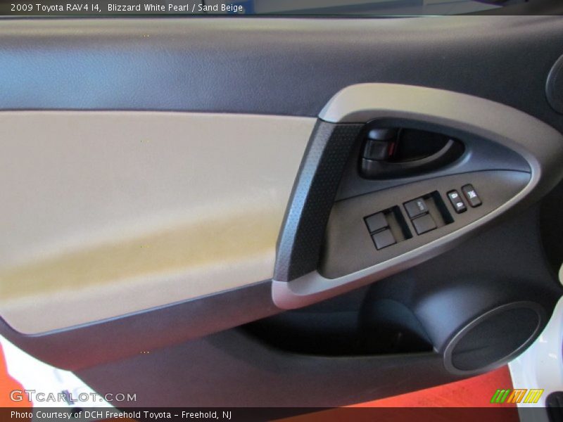 Blizzard White Pearl / Sand Beige 2009 Toyota RAV4 I4