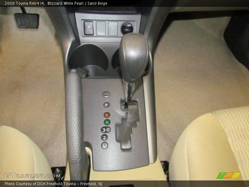 Blizzard White Pearl / Sand Beige 2009 Toyota RAV4 I4