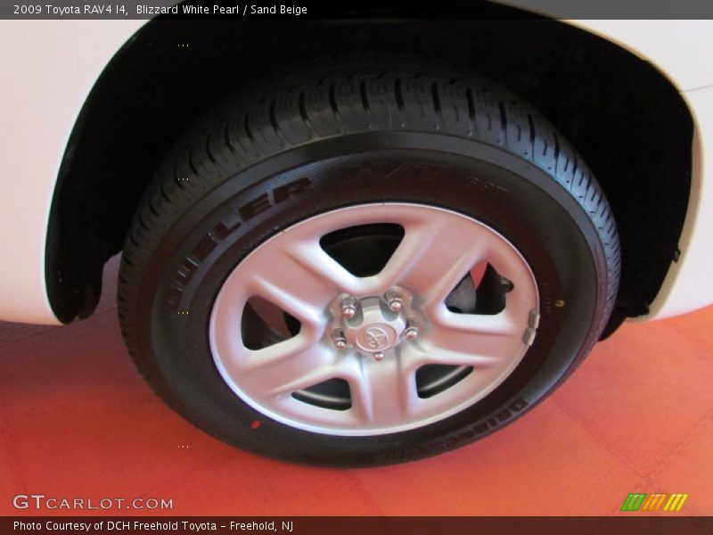 Blizzard White Pearl / Sand Beige 2009 Toyota RAV4 I4