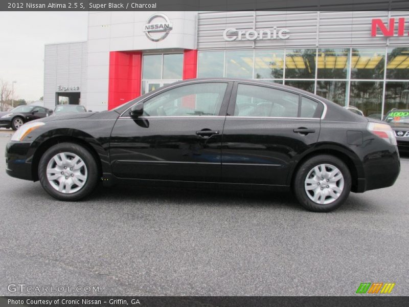 Super Black / Charcoal 2012 Nissan Altima 2.5 S