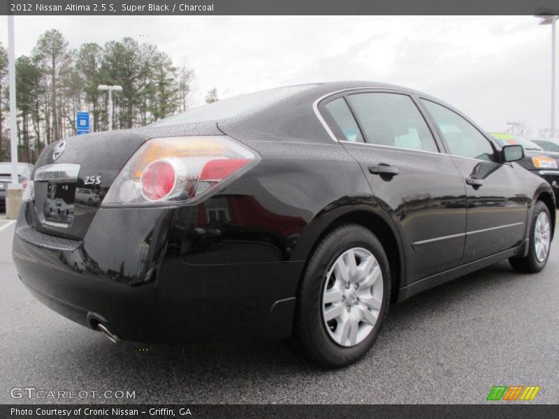 Super Black / Charcoal 2012 Nissan Altima 2.5 S