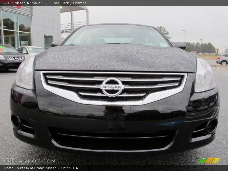 Super Black / Charcoal 2012 Nissan Altima 2.5 S
