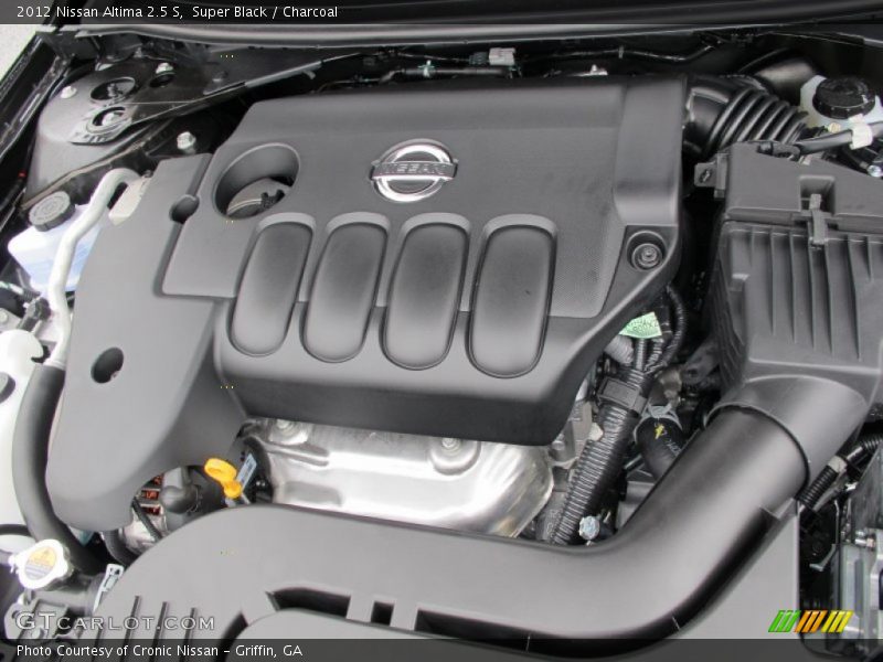 Super Black / Charcoal 2012 Nissan Altima 2.5 S