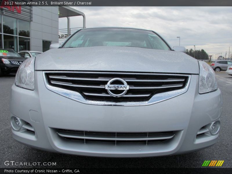 Brilliant Silver / Charcoal 2012 Nissan Altima 2.5 S