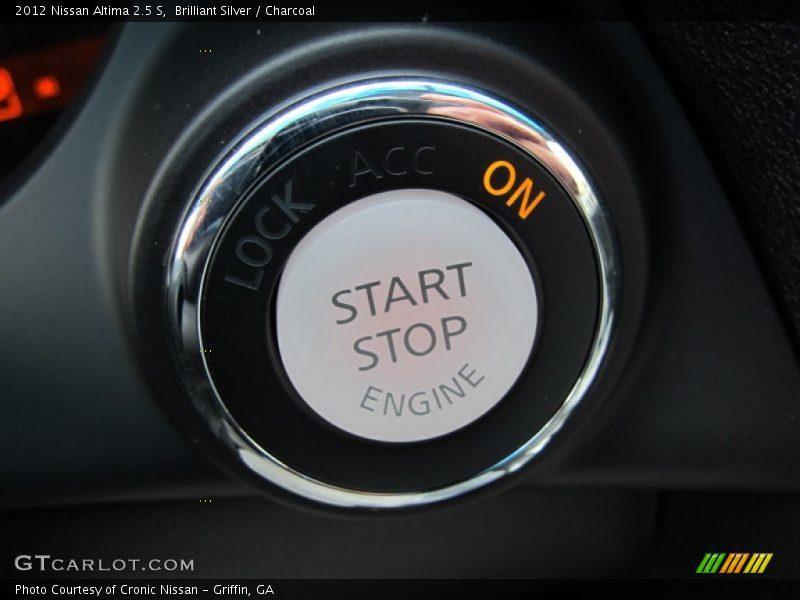 Brilliant Silver / Charcoal 2012 Nissan Altima 2.5 S