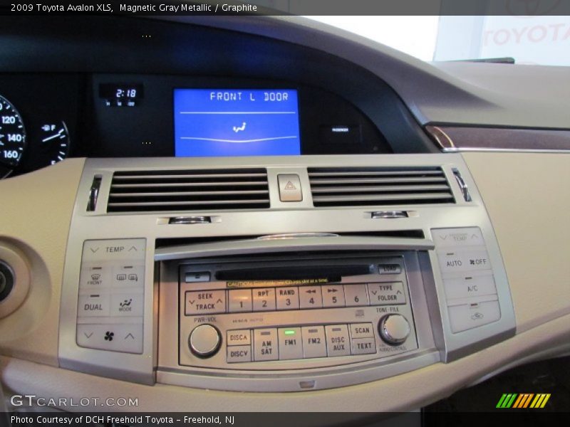 Audio System of 2009 Avalon XLS