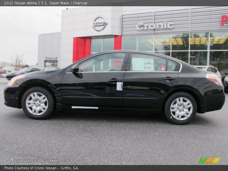 Super Black / Charcoal 2012 Nissan Altima 2.5 S