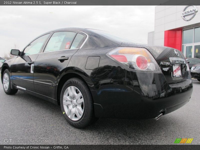 Super Black / Charcoal 2012 Nissan Altima 2.5 S