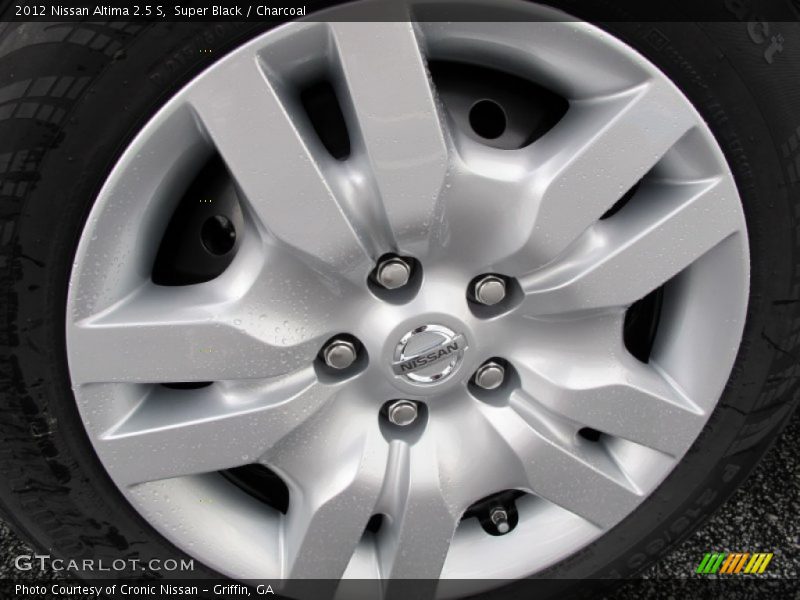 Super Black / Charcoal 2012 Nissan Altima 2.5 S