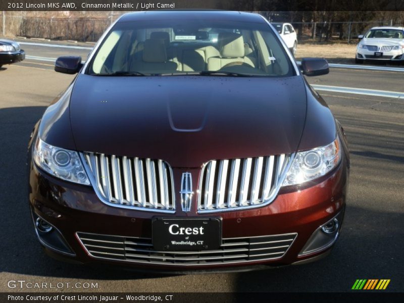Cinnamon Metallic / Light Camel 2012 Lincoln MKS AWD