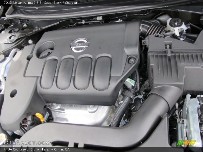 Super Black / Charcoal 2012 Nissan Altima 2.5 S
