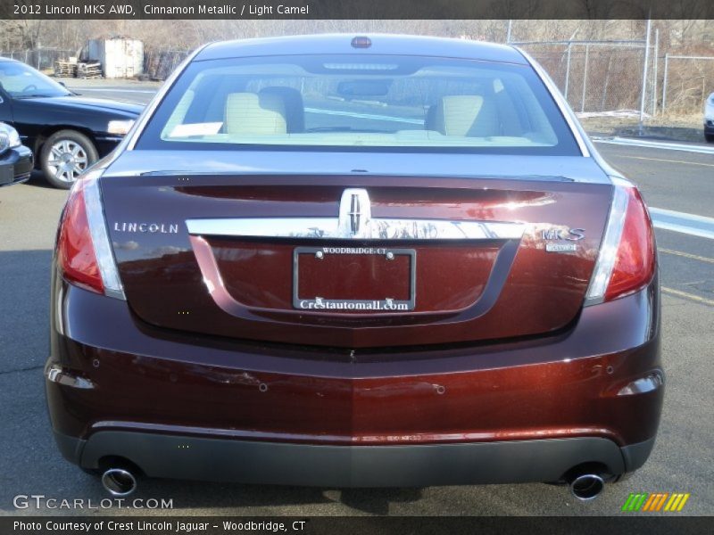 Cinnamon Metallic / Light Camel 2012 Lincoln MKS AWD