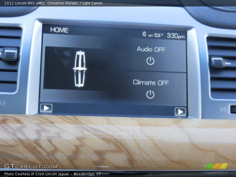 Cinnamon Metallic / Light Camel 2012 Lincoln MKS AWD