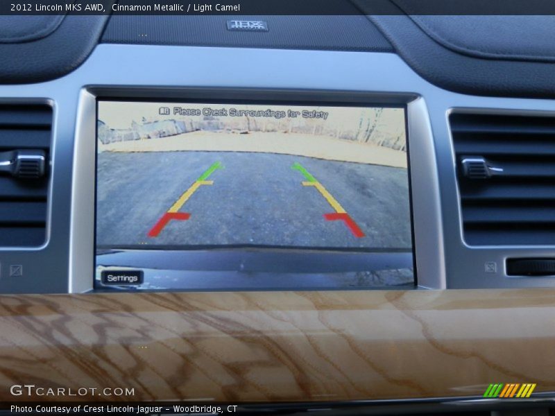 Cinnamon Metallic / Light Camel 2012 Lincoln MKS AWD