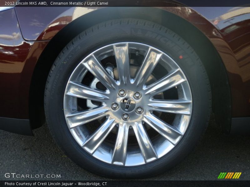 Cinnamon Metallic / Light Camel 2012 Lincoln MKS AWD