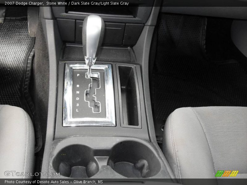 Stone White / Dark Slate Gray/Light Slate Gray 2007 Dodge Charger