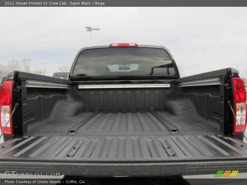 Super Black / Beige 2012 Nissan Frontier SV Crew Cab