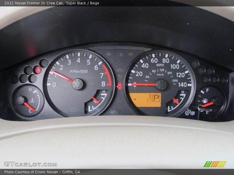  2012 Frontier SV Crew Cab SV Crew Cab Gauges