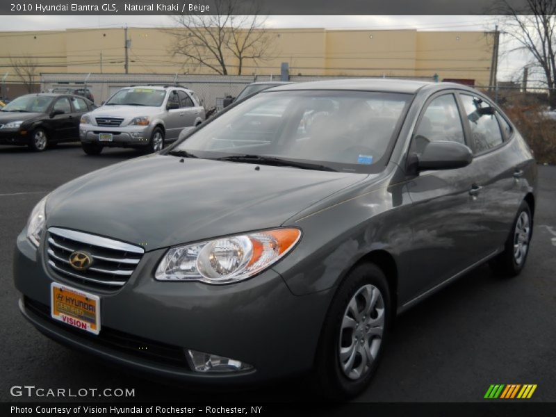 Natural Khaki / Beige 2010 Hyundai Elantra GLS