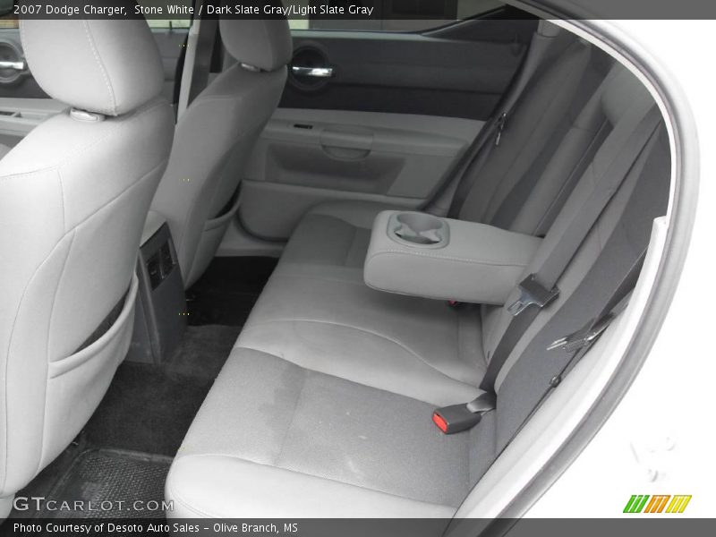 Stone White / Dark Slate Gray/Light Slate Gray 2007 Dodge Charger