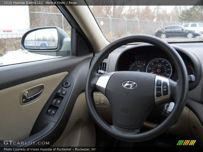 Natural Khaki / Beige 2010 Hyundai Elantra GLS