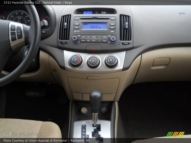 Natural Khaki / Beige 2010 Hyundai Elantra GLS
