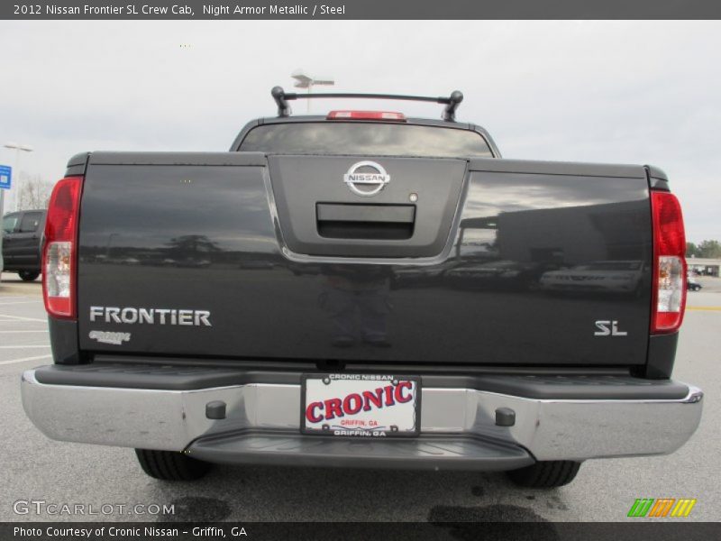 Night Armor Metallic / Steel 2012 Nissan Frontier SL Crew Cab