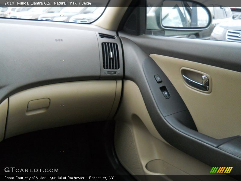 Natural Khaki / Beige 2010 Hyundai Elantra GLS