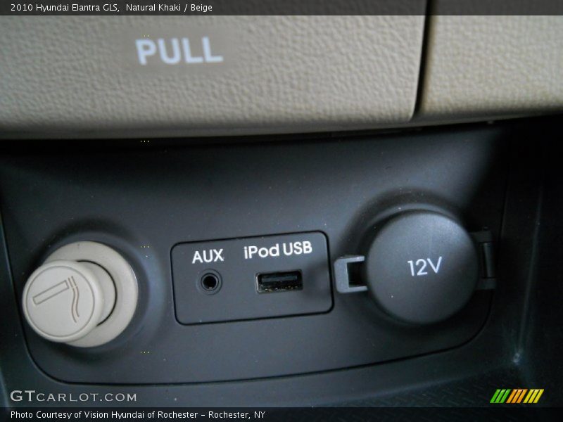 Natural Khaki / Beige 2010 Hyundai Elantra GLS