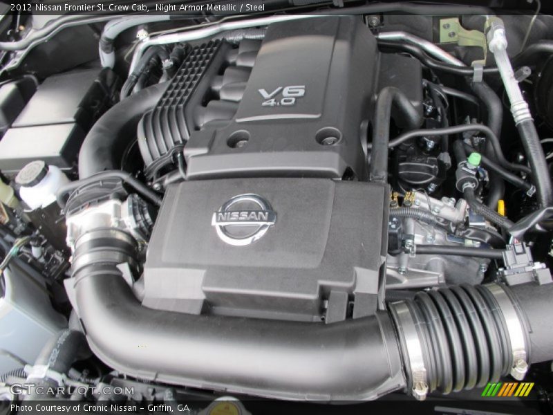  2012 Frontier SL Crew Cab Engine - 4.0 Liter DOHC 24-Valve CVTCS V6