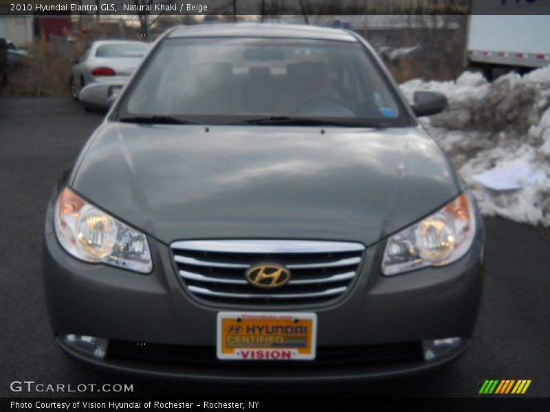 Natural Khaki / Beige 2010 Hyundai Elantra GLS