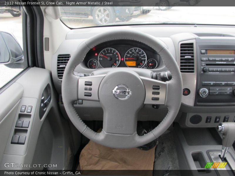 Night Armor Metallic / Steel 2012 Nissan Frontier SL Crew Cab