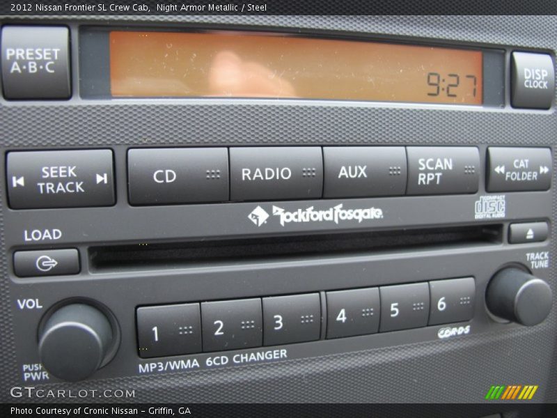Audio System of 2012 Frontier SL Crew Cab