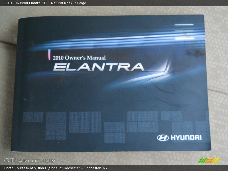 Natural Khaki / Beige 2010 Hyundai Elantra GLS