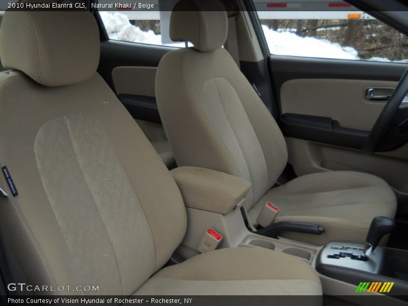 Natural Khaki / Beige 2010 Hyundai Elantra GLS