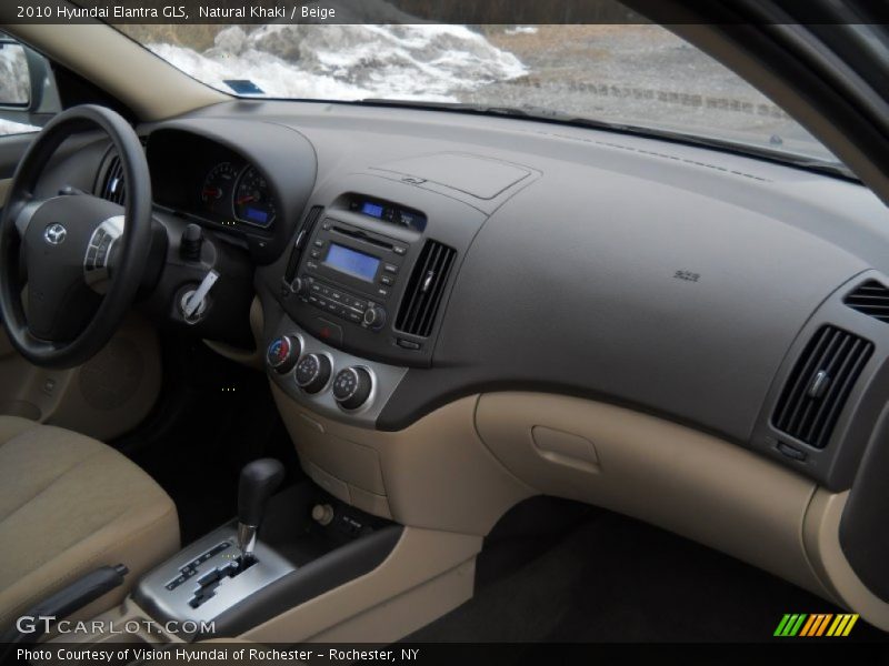 Natural Khaki / Beige 2010 Hyundai Elantra GLS