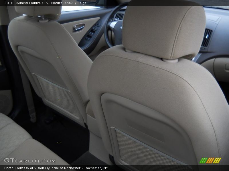 Natural Khaki / Beige 2010 Hyundai Elantra GLS