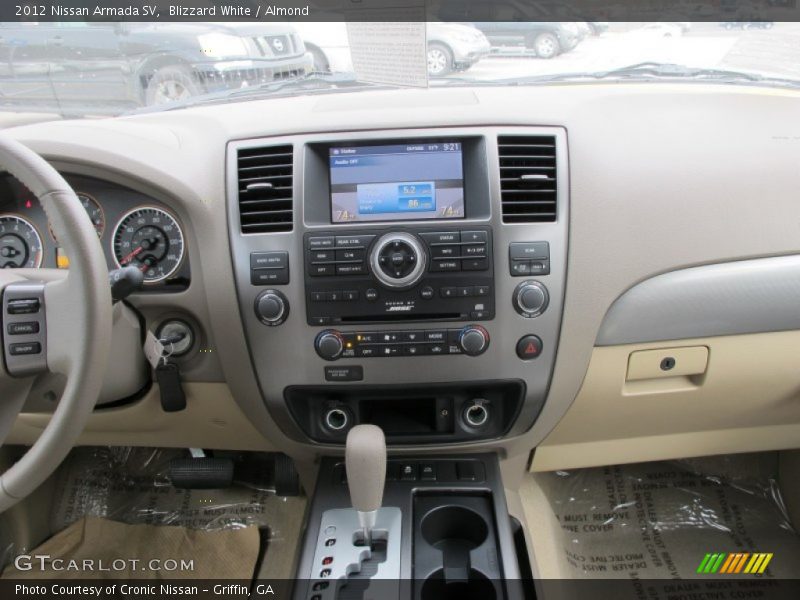 Blizzard White / Almond 2012 Nissan Armada SV
