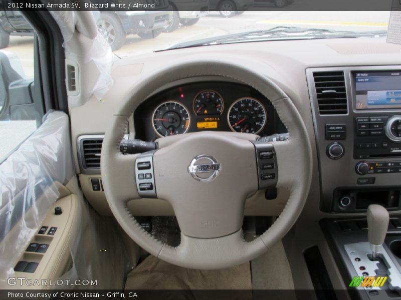 Blizzard White / Almond 2012 Nissan Armada SV