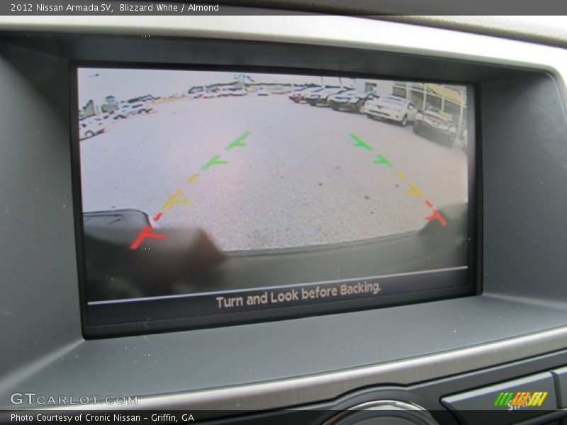 Blizzard White / Almond 2012 Nissan Armada SV
