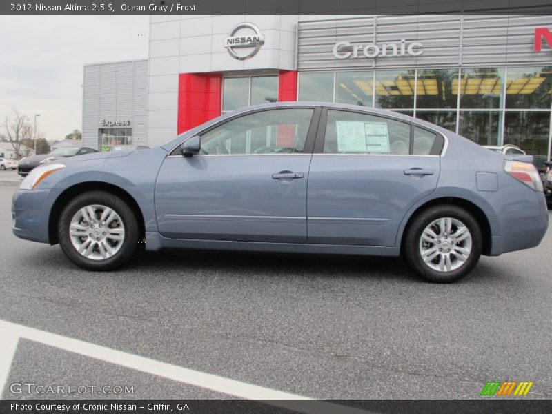 Ocean Gray / Frost 2012 Nissan Altima 2.5 S