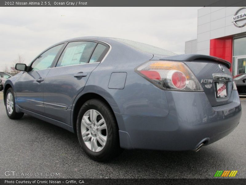 Ocean Gray / Frost 2012 Nissan Altima 2.5 S