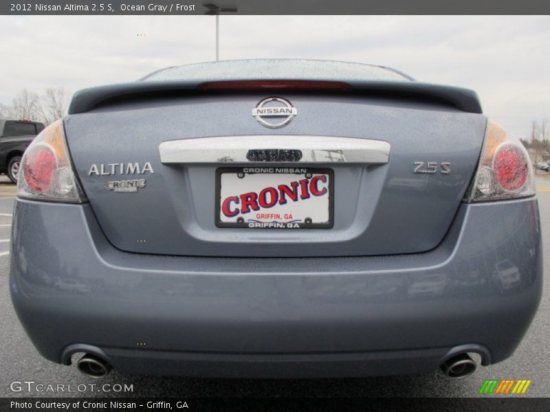 Ocean Gray / Frost 2012 Nissan Altima 2.5 S