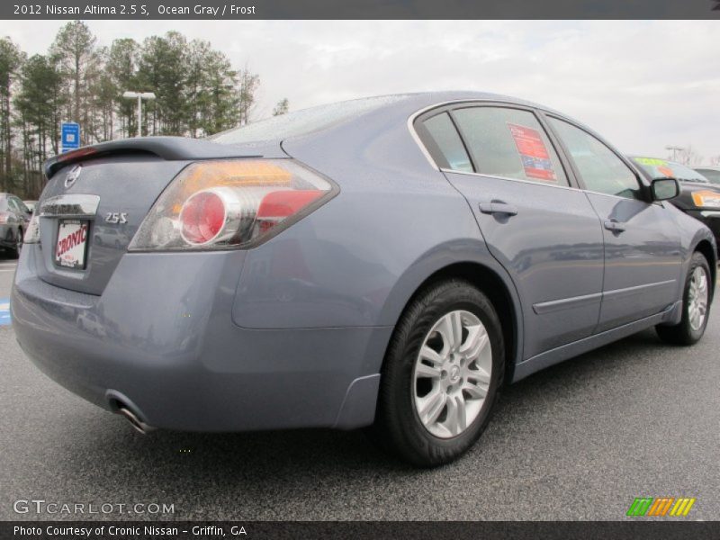 Ocean Gray / Frost 2012 Nissan Altima 2.5 S