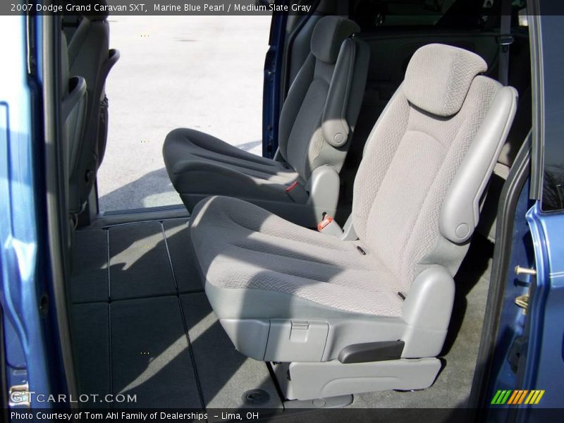 Marine Blue Pearl / Medium Slate Gray 2007 Dodge Grand Caravan SXT