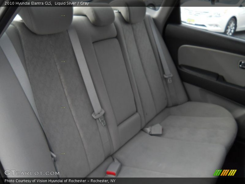 Liquid Silver / Gray 2010 Hyundai Elantra GLS