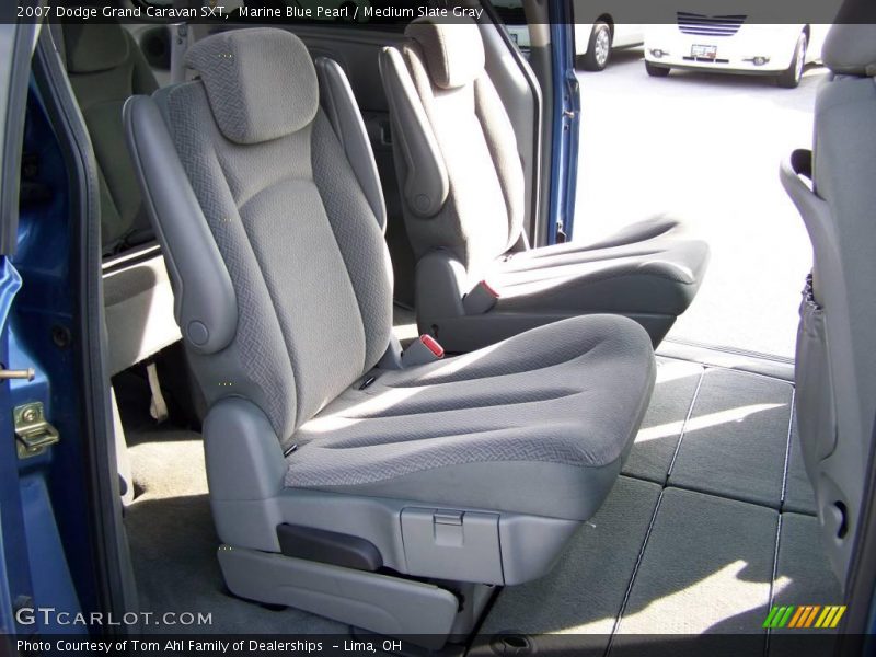 Marine Blue Pearl / Medium Slate Gray 2007 Dodge Grand Caravan SXT