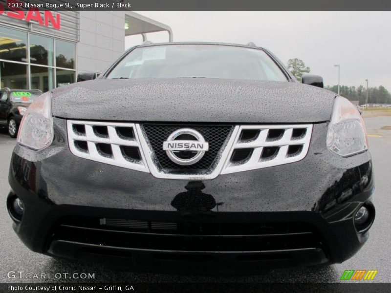Super Black / Black 2012 Nissan Rogue SL